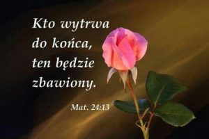 Zachęta do wytrwałości